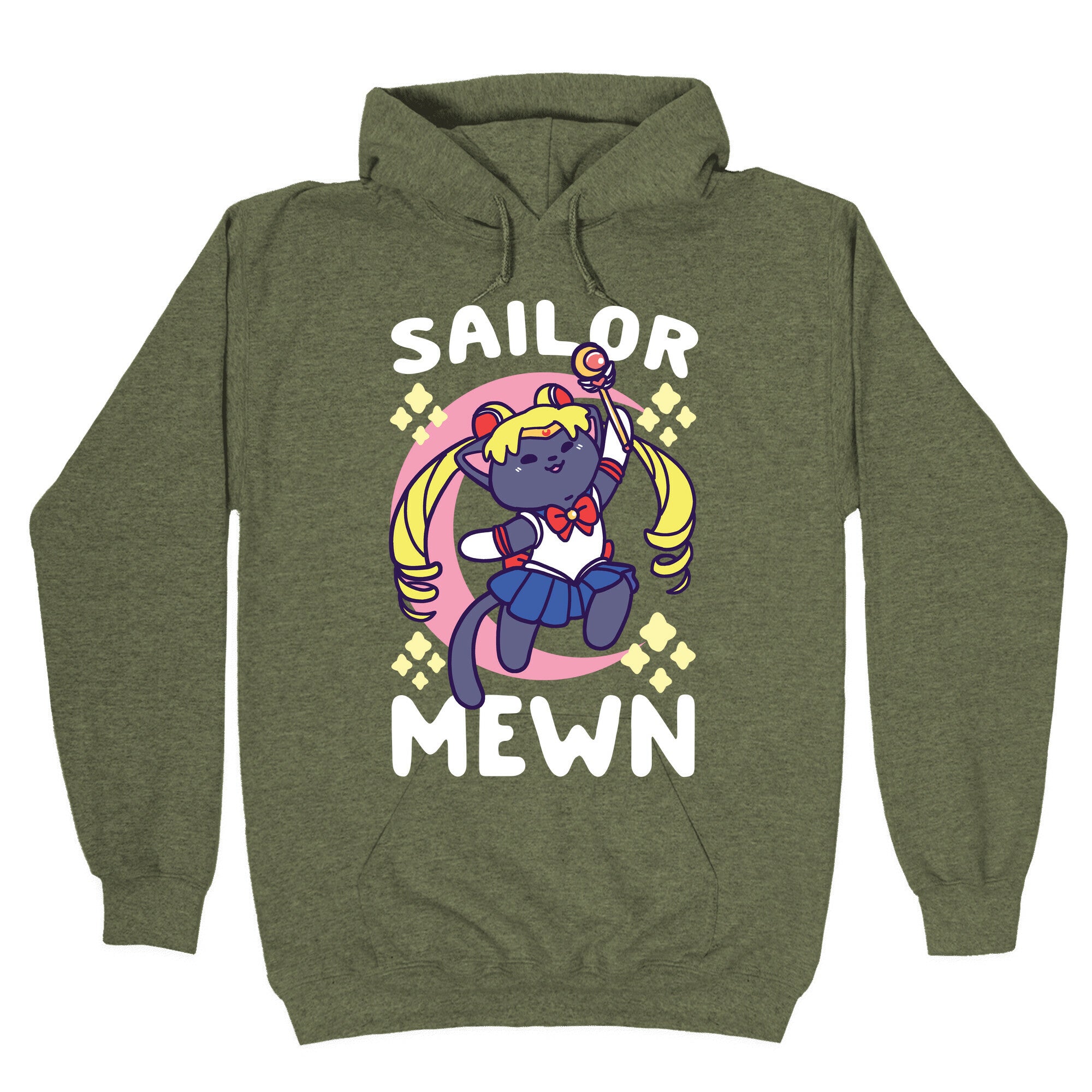 Sailor Mewn Hoodie